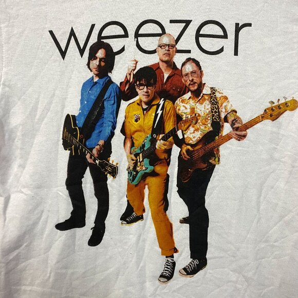 Weezer Hold This Thread Rock Band T-Shirt Small - Picture 2 of 4